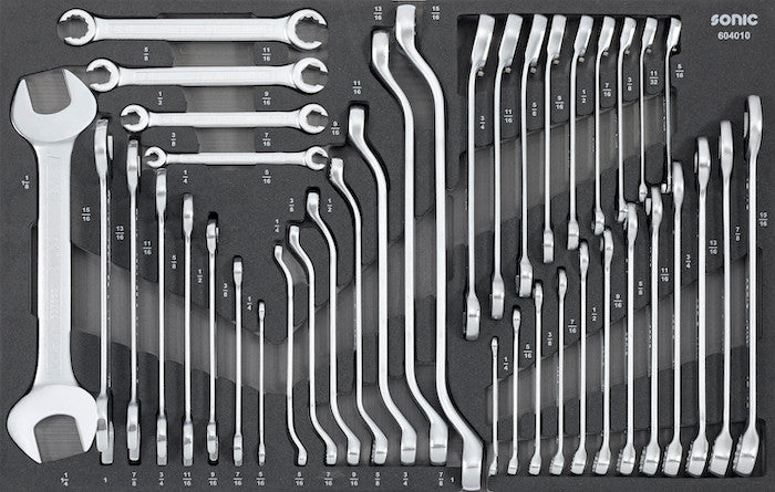 Sonic Foam System - Wrench Set, 40-PCS (SAE) (Medium)