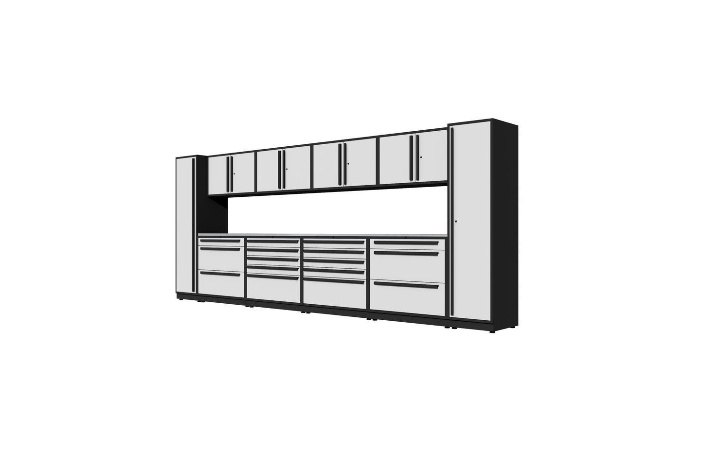 ProSlat Fusion Plus 200" Single Door Locker Preconfigured Array