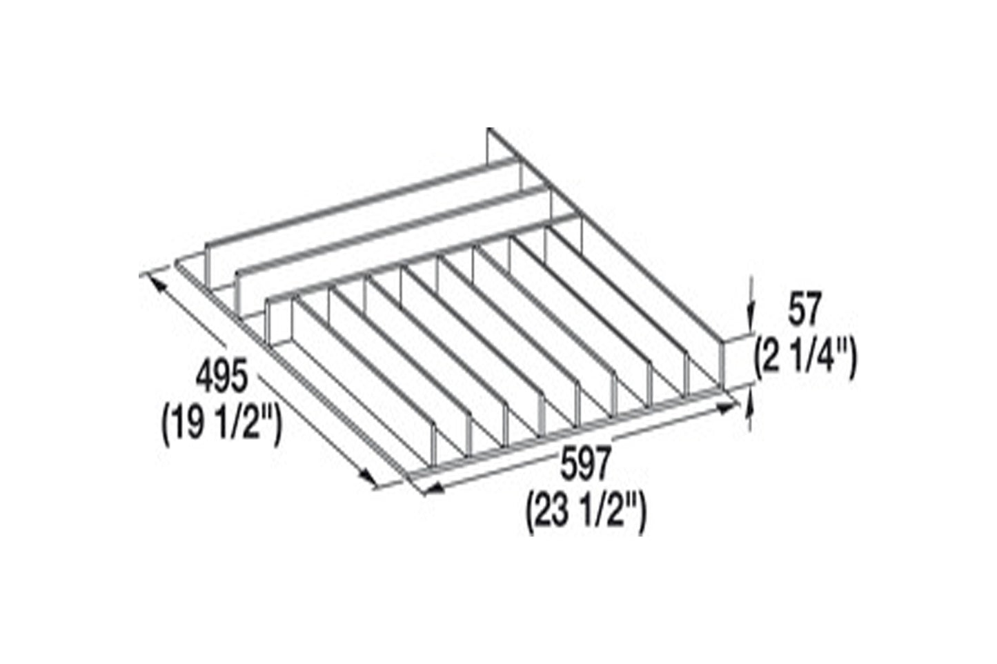 Hafele Cutlery Tray