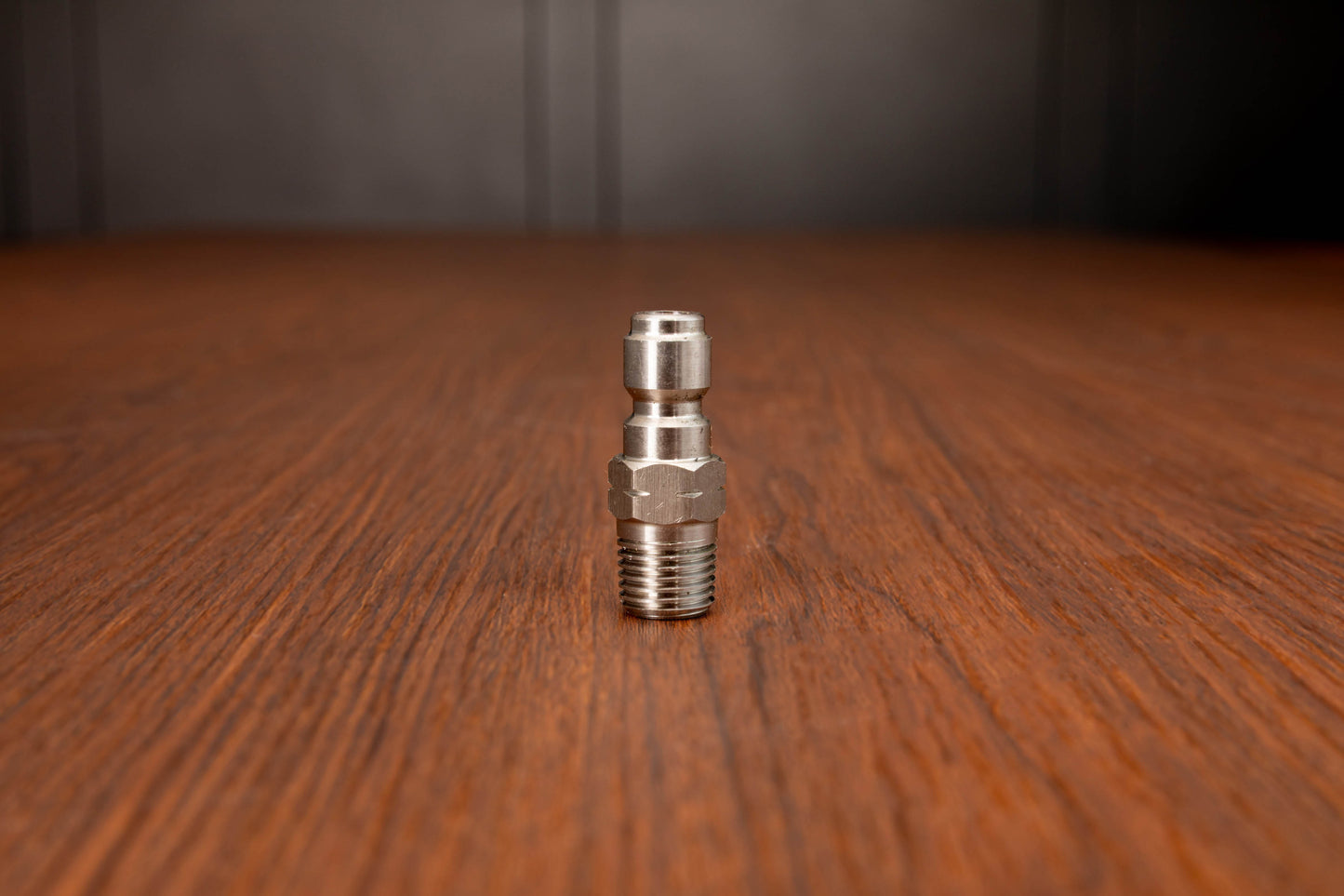 Stainless Steel 1/4" Male QD Plug