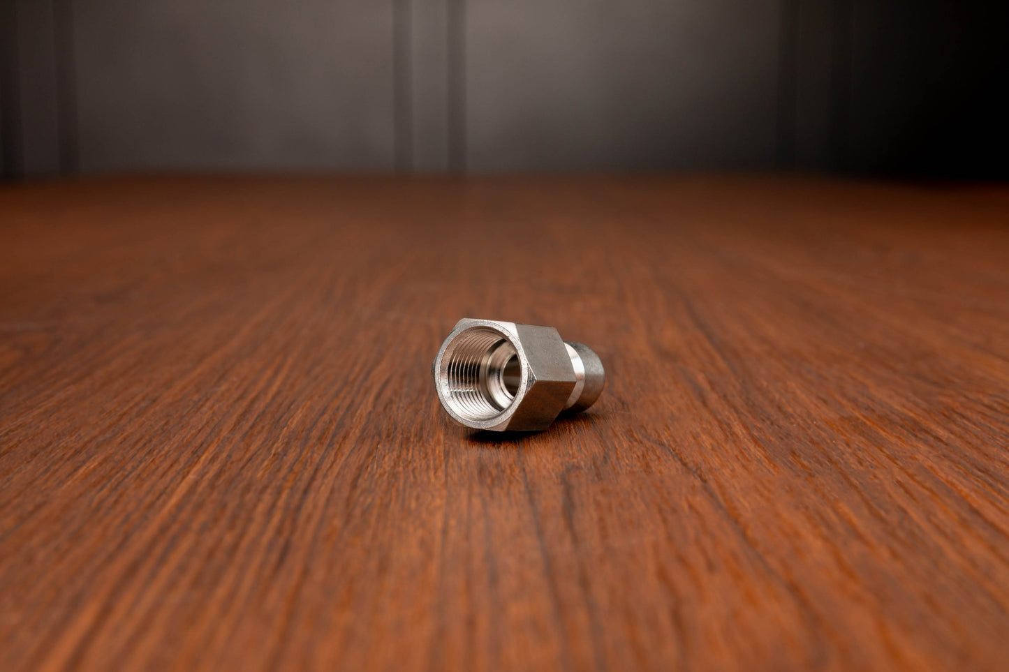 Stainless Steel 3/8" Female QD Plug