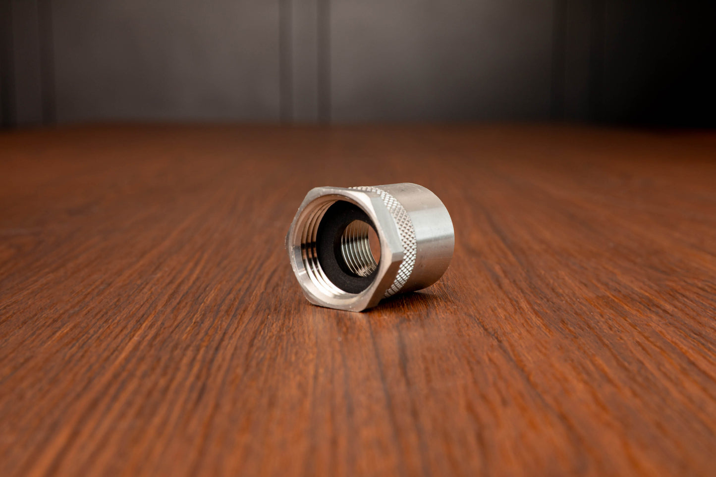 Stainless Steel 3/4" Female NPT to 3/4" Female GHT