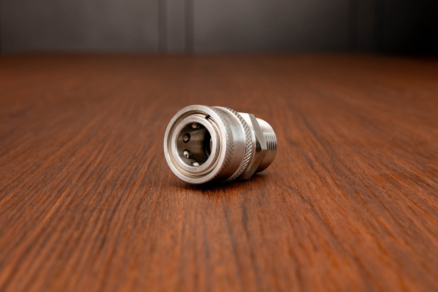 Stainless Steel M22 Male (14mm) to 3/8" QD Coupler