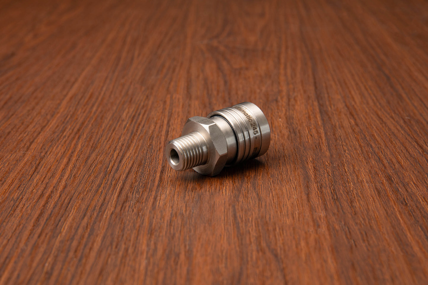 Mosmatic T304 SS 1/4" Male QD Coupler