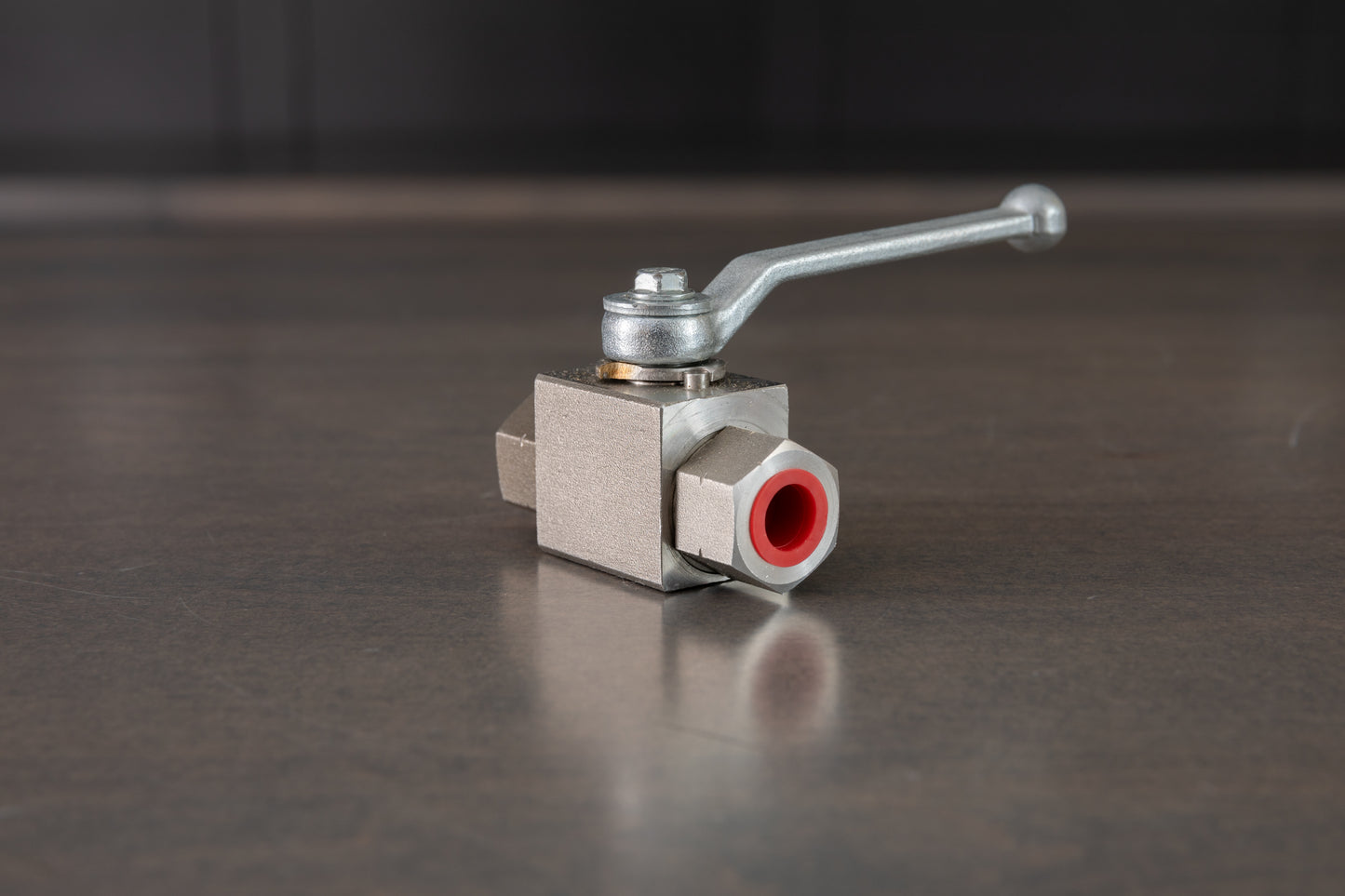 Carbon Steel 2-Way High Pressure Valve 3/8" FNPT