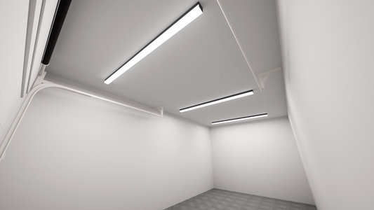 Advanced One Car Garage Lighting Solution