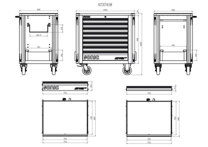 NEXT S12 XD - 8 DRAWERS
