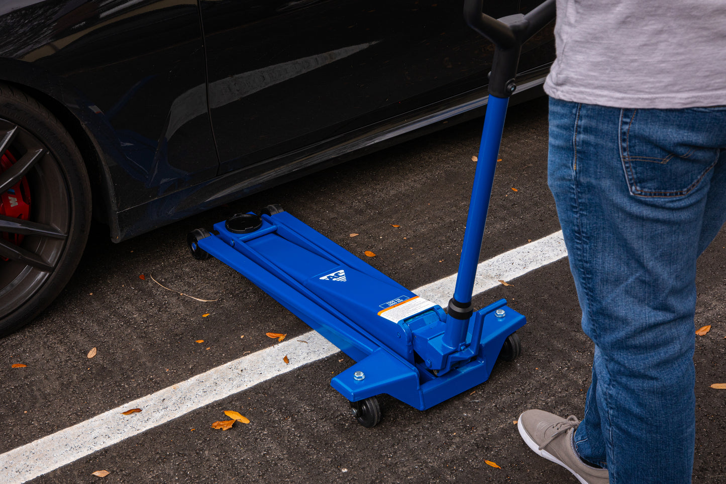 AC Hydraulic Low Clearance Car Jack | DK13HLQ
