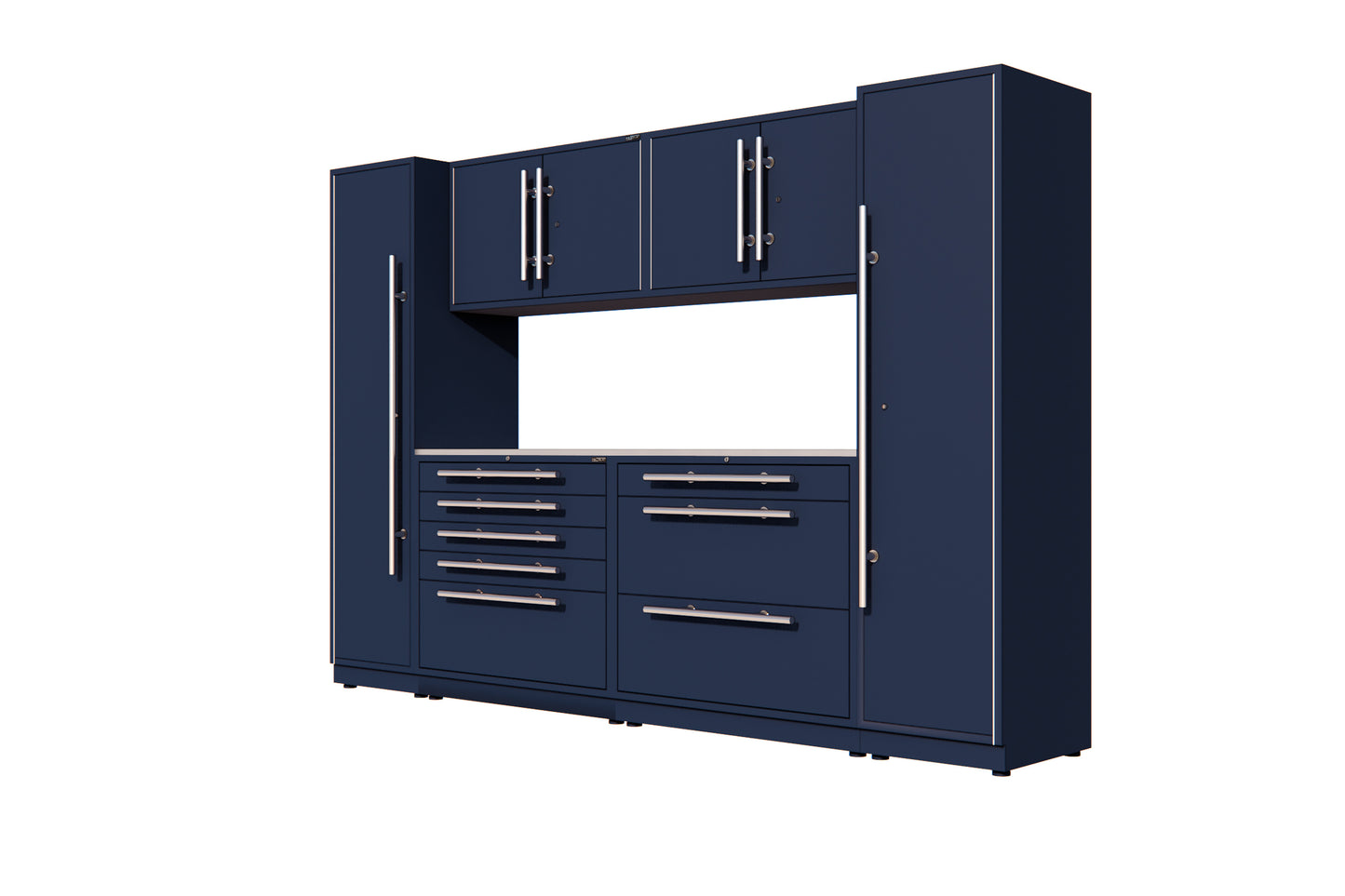 ProSlat LUX 120" Single Door Locker Preconfigured Array