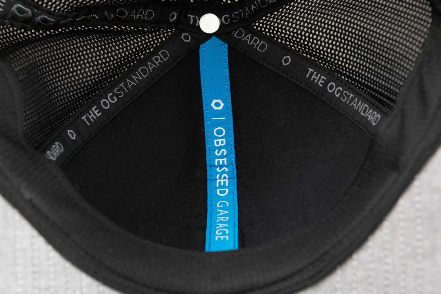 Obsessed Garage Dialed In Label Hat