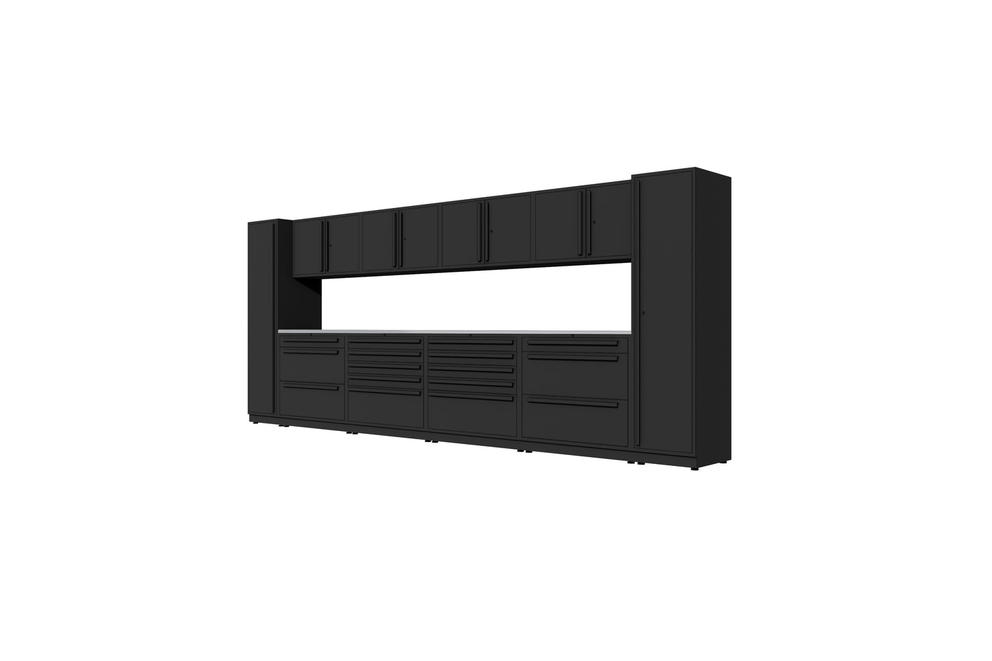 ProSlat Fusion Plus 200" Single Door Locker Preconfigured Array