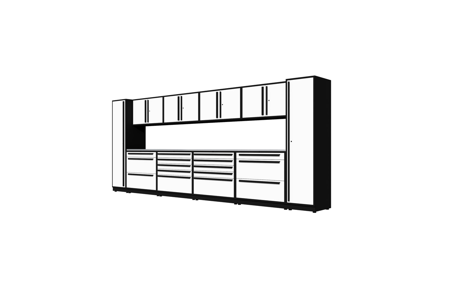 ProSlat Fusion Plus 240" Full Locker Preconfigured Array