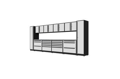 ProSlat Fusion Plus 200" Single Door Locker Preconfigured Array