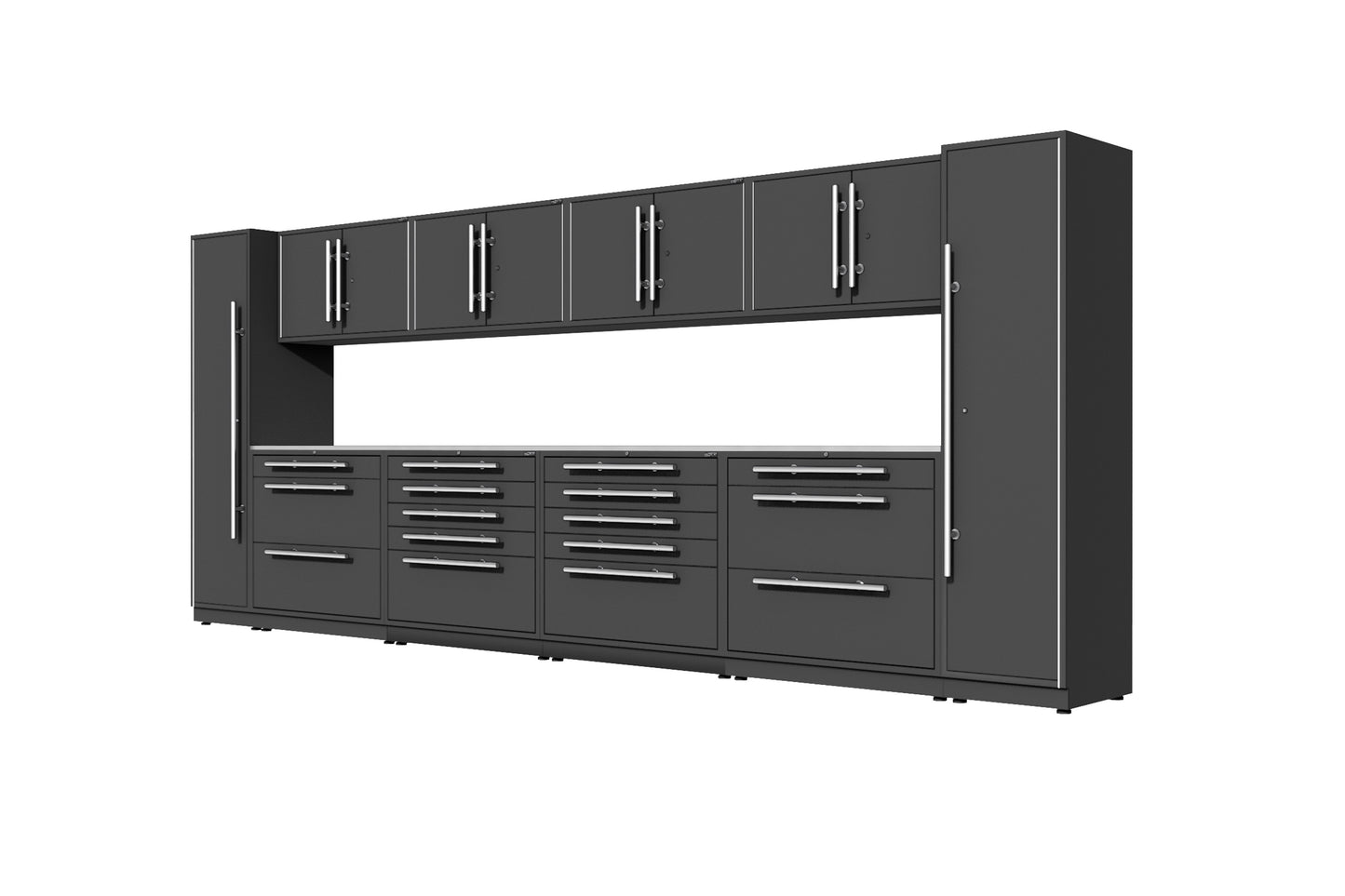 ProSlat LUX 200" Single Door Locker Preconfigured Array