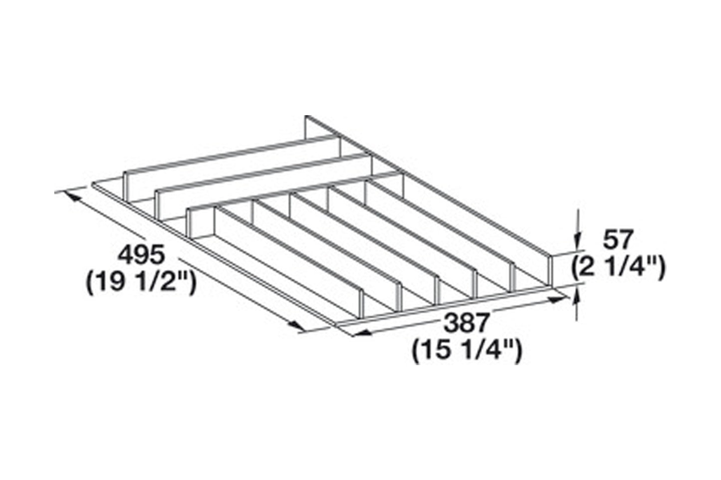 Hafele Cutlery Tray