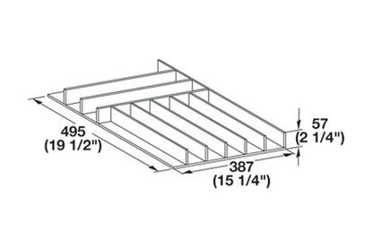 Hafele Cutlery Tray