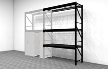 Levrack Workstation Plus w/ Overhead Storage