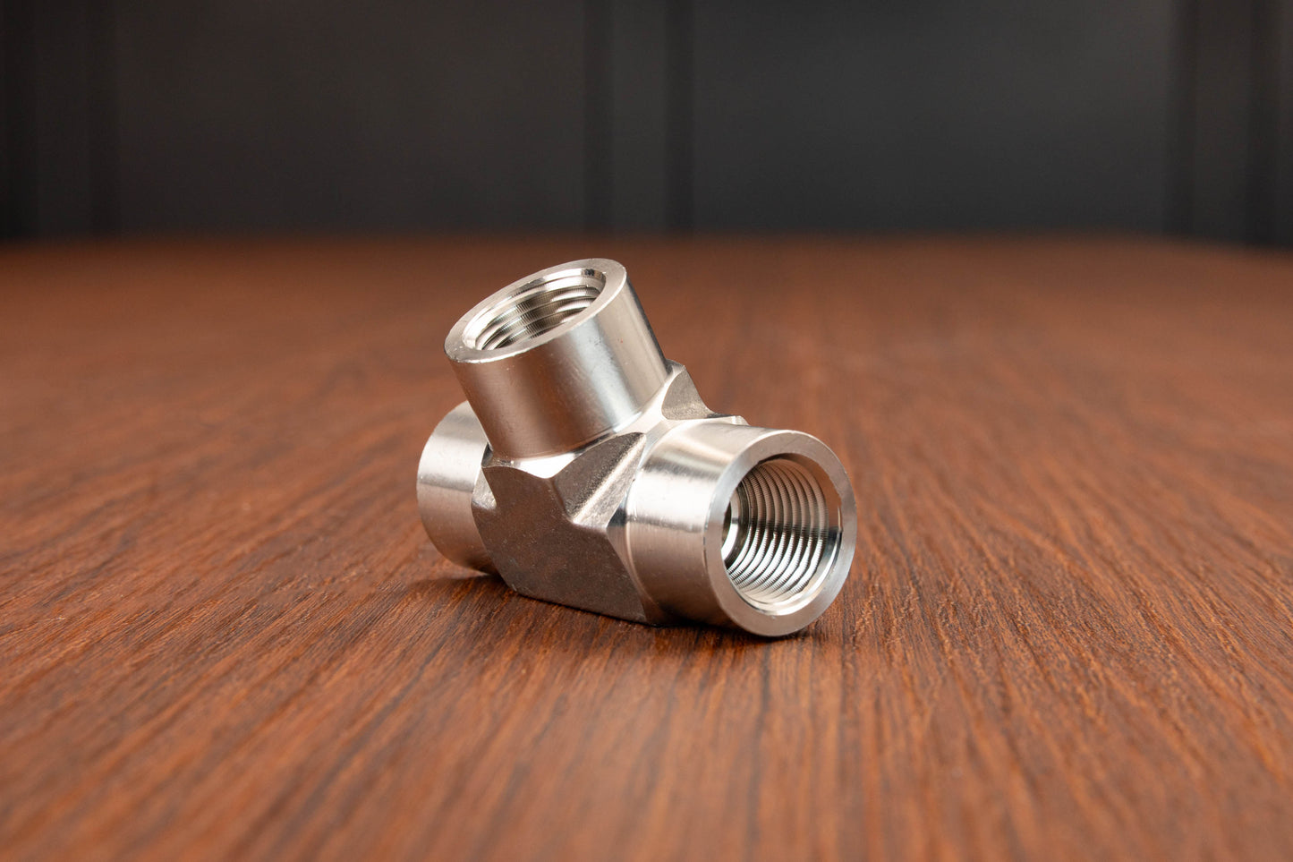 Stainless Steel 3/8" NPT Female Tee