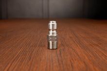 Stainless Steel 3/8" Male QD Plug