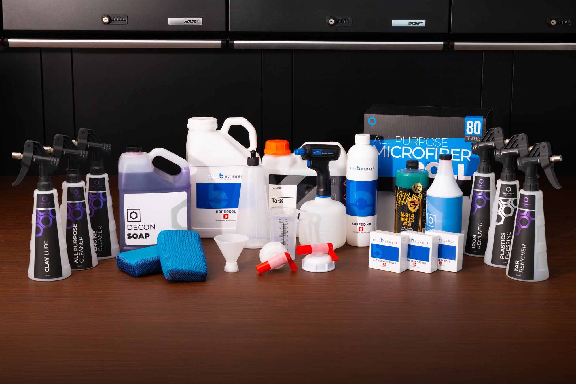 Obsessed Garage Decontamination Package 2.0