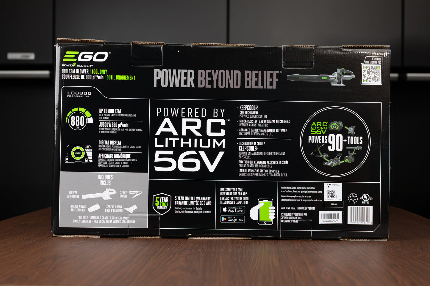 EGO 880 CFM Blower