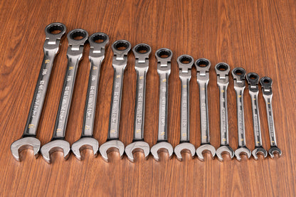 Flex-Head Ratcheting Wrench Kit