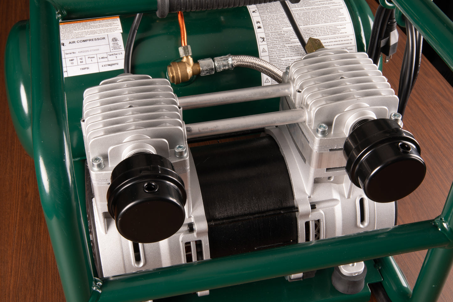 Rolair JC20 2 HP Oil-Free Direct Drive Air Compressor