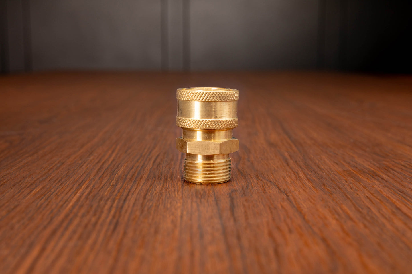 Brass M22 Male (14mm) to 3/8" QD Coupler