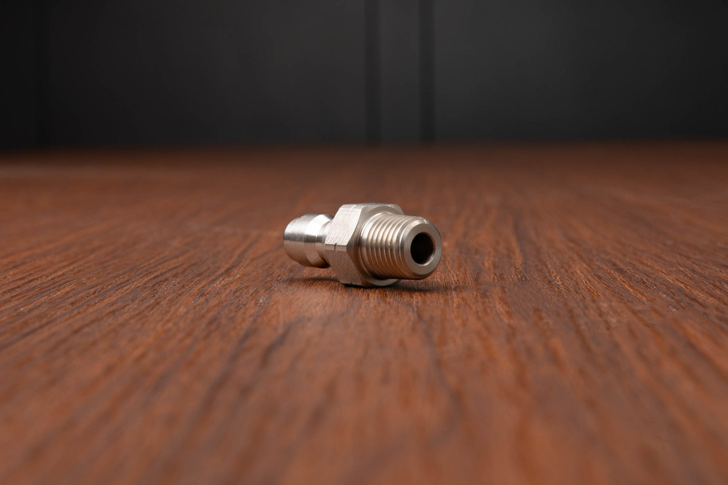 Mosmatic T304 SS 1/4" Male QD Plug