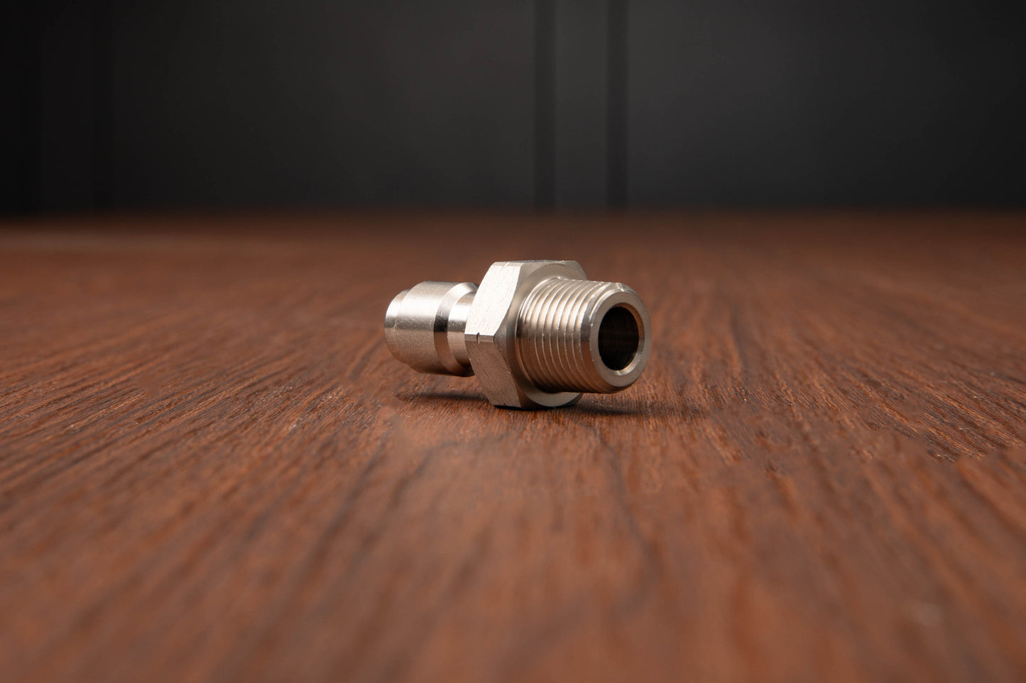 Mosmatic T304 SS 3/8" Male QD Plug