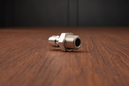 Mosmatic T304 SS 3/8" Male QD Plug