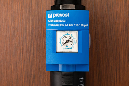 Prevost ATU - 1/2" NPT (Female) High-Flow Filter Regulator - 159 CFM