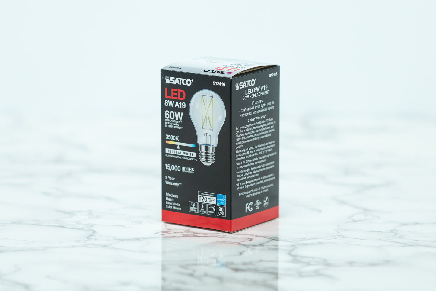 Satco A19 Standard LED Light Bulb