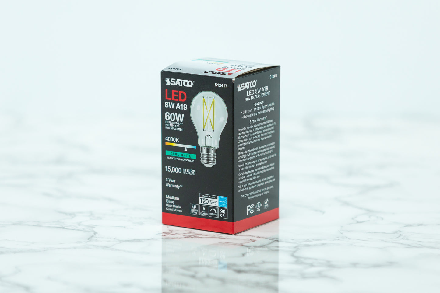 Satco A19 Standard LED Light Bulb