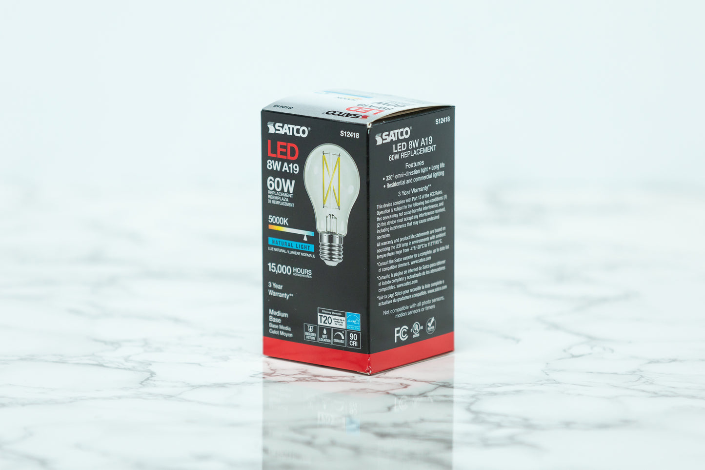 Satco A19 Standard LED Light Bulb