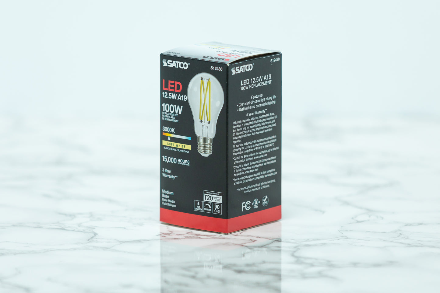 Satco A19 Standard LED Light Bulb