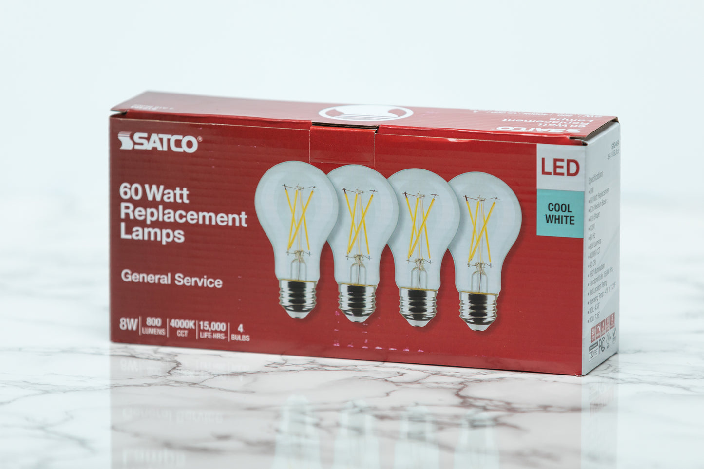 Satco A19 Standard LED Light Bulb