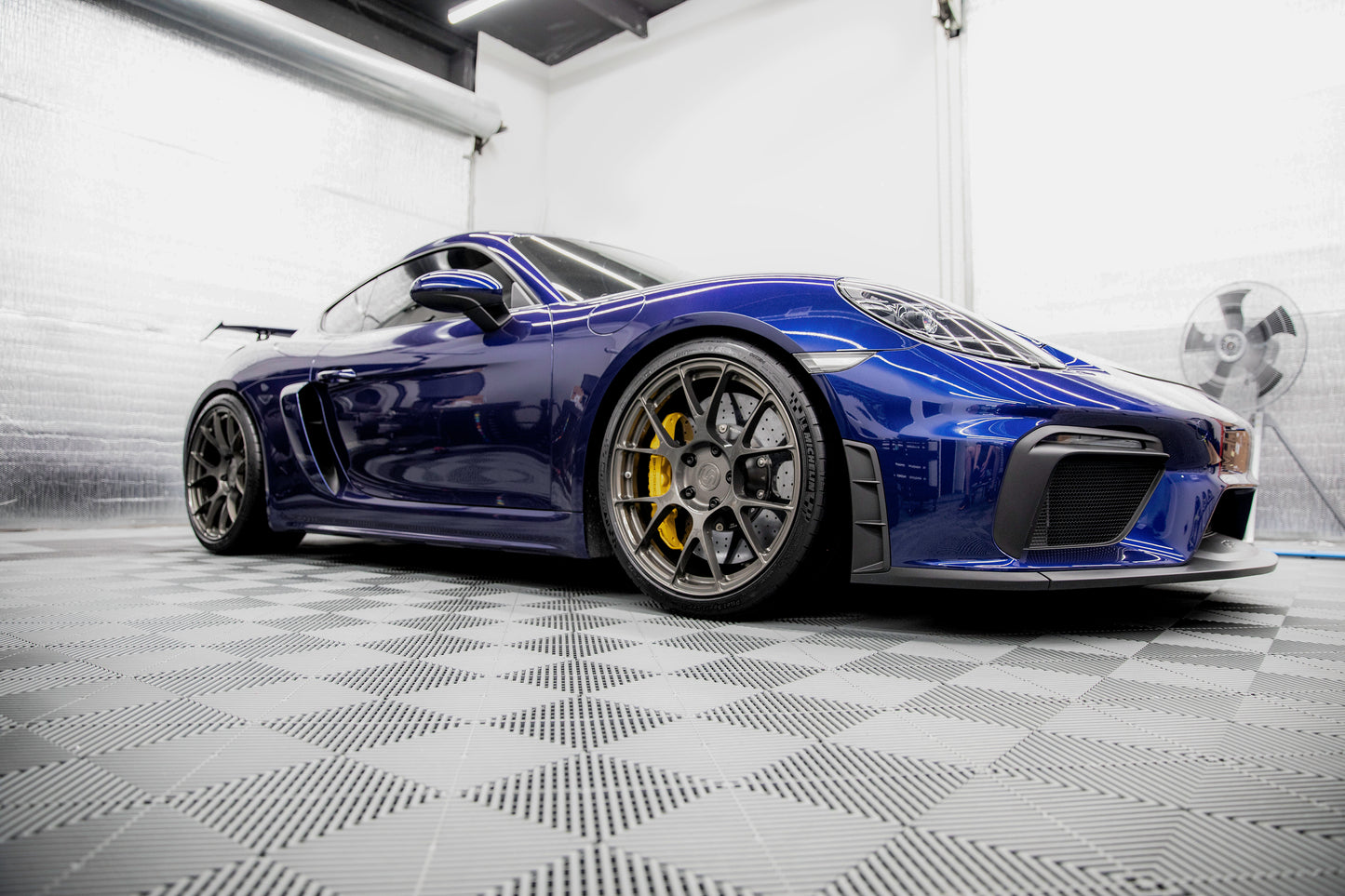 Three Car Swisstrax Flooring Solution