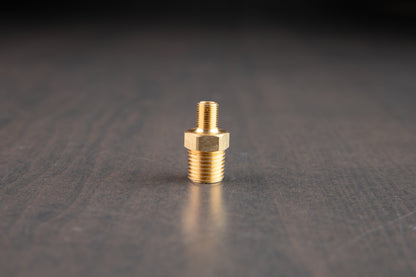 LockNFlate Tire Inflator Adapter, 1/4 NPT (Male) to Schrader