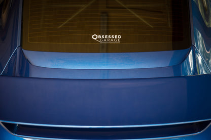 Obsessed Garage Die-Cut Vinyl Logo Decal