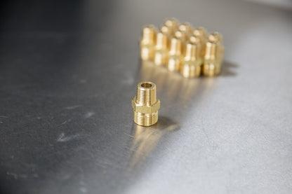 Brass M22 Male (14mm) to 3/8" Male NPT - Twist & Seal