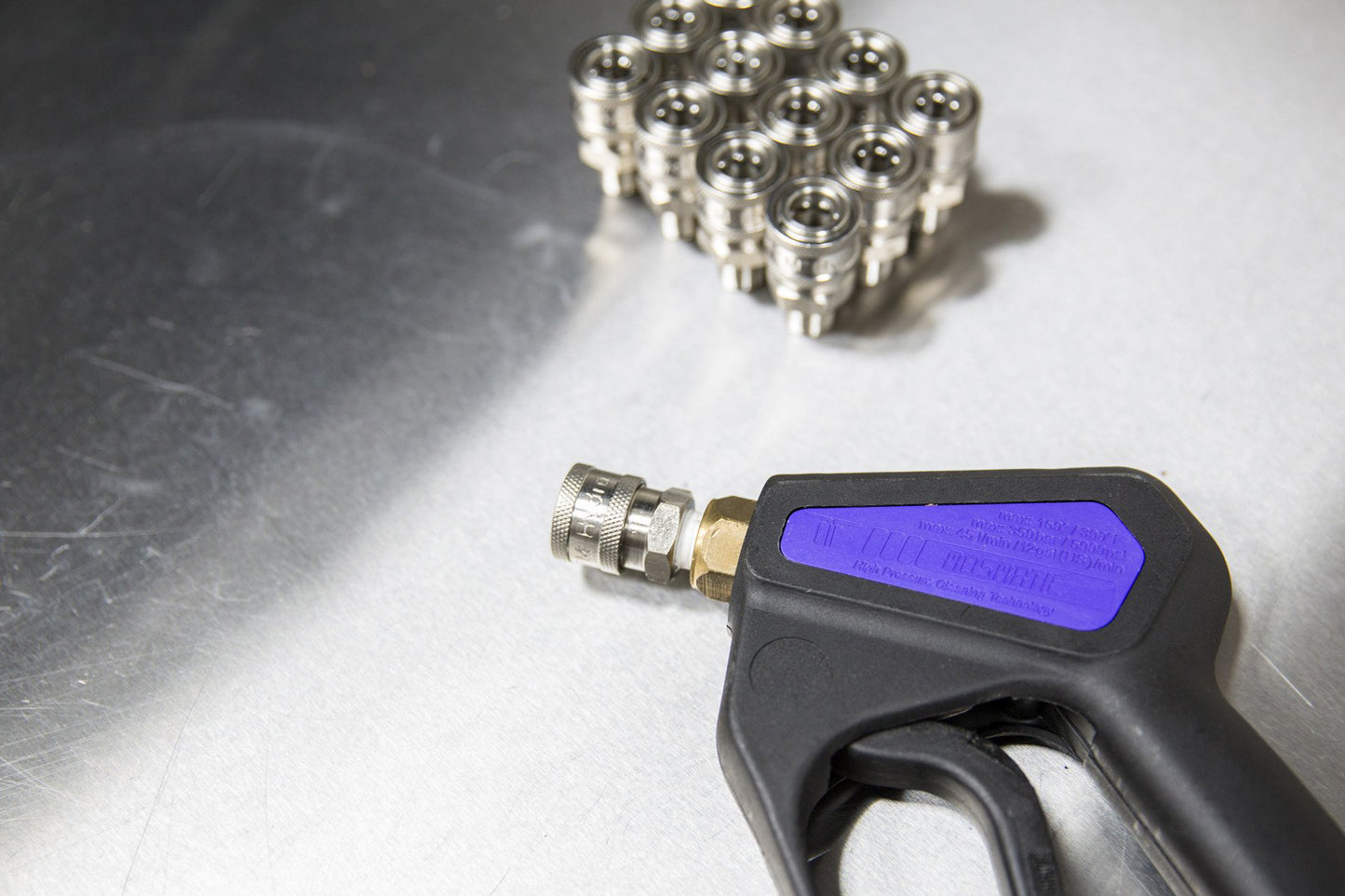 Stainless Steel 1/4" Male QD Coupler