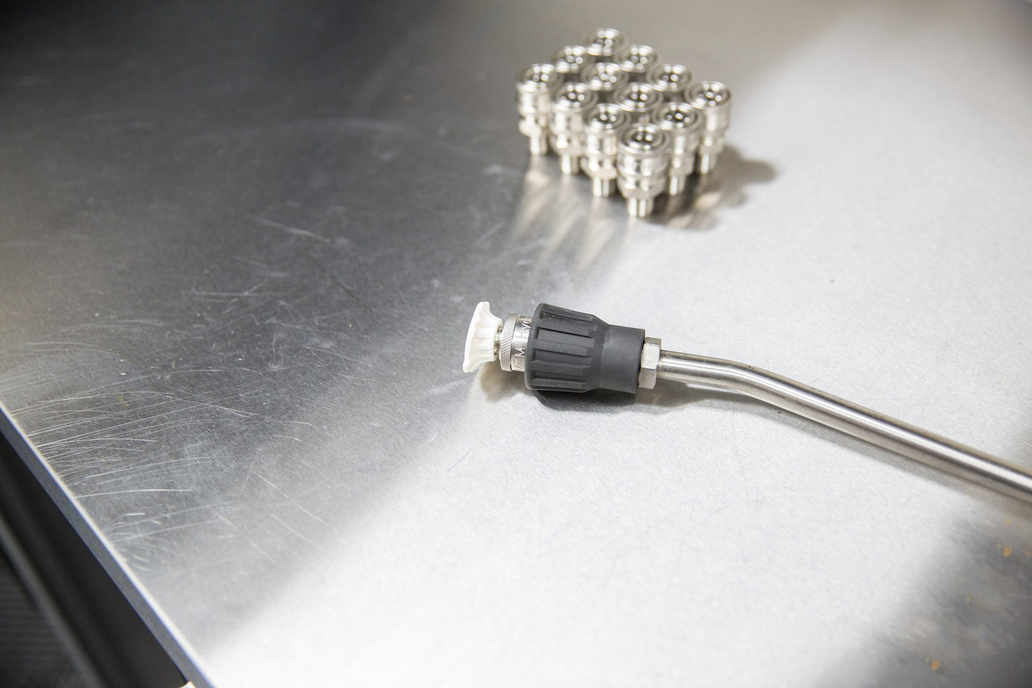 Stainless Steel 1/4" Male QD Coupler