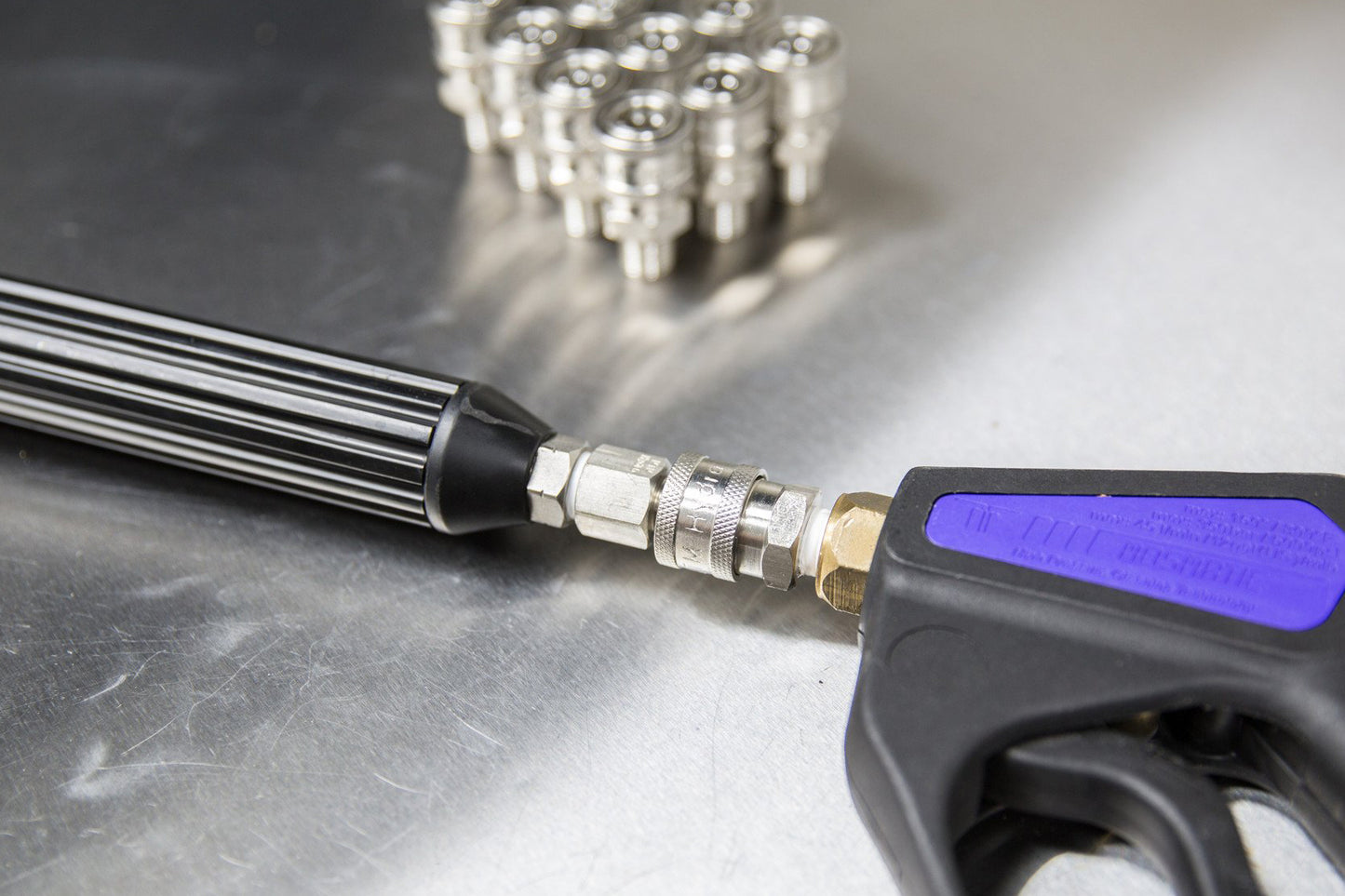 Stainless Steel 1/4" Male QD Coupler