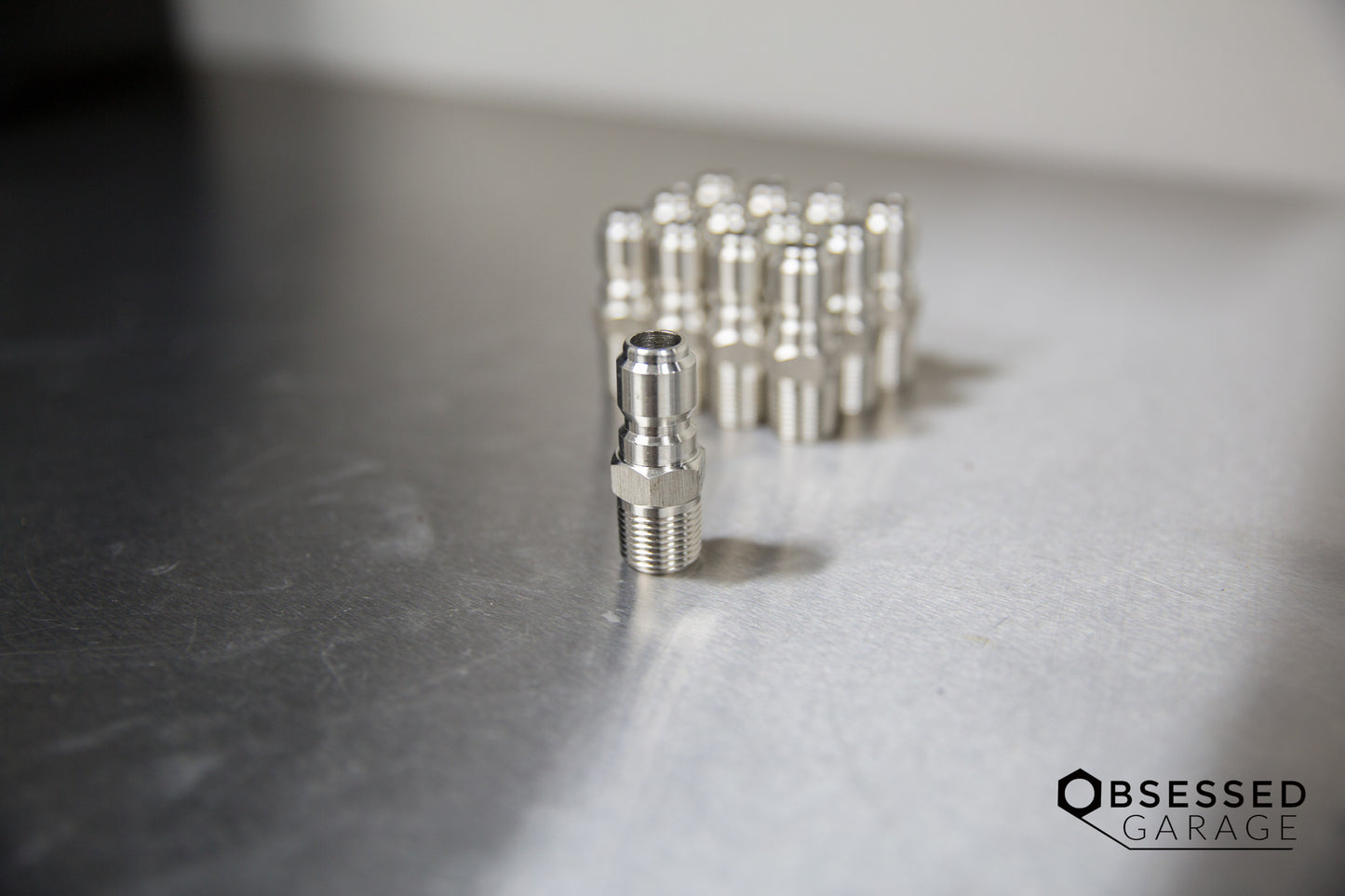 3/8" Male Stainless Plug