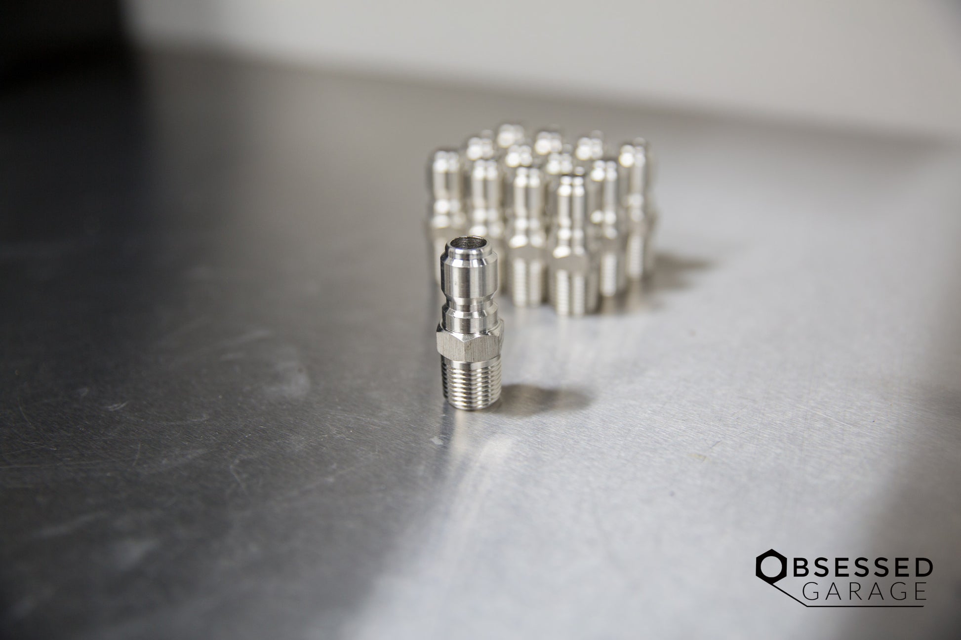 3/8" Male Stainless Plug
