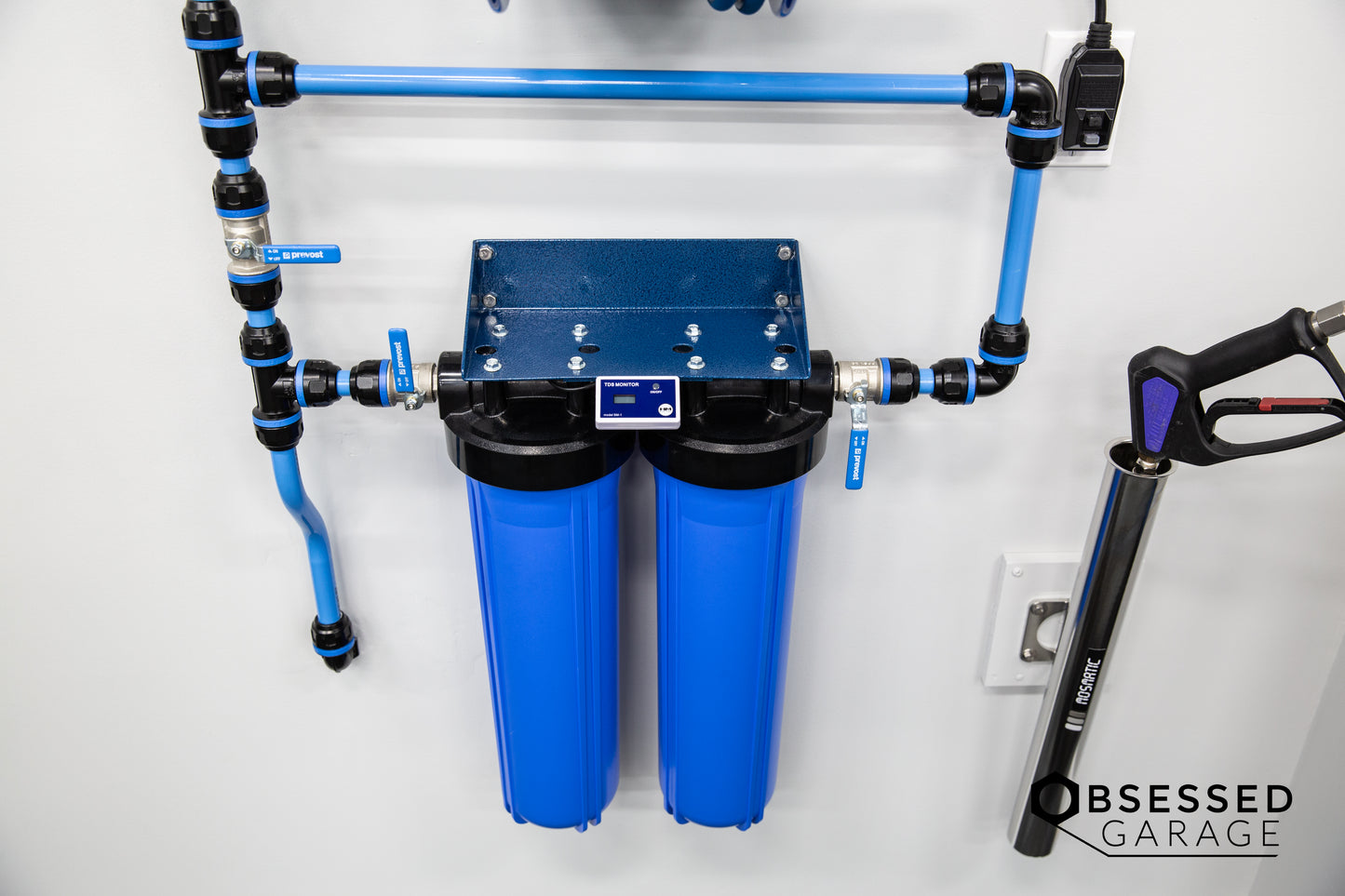 Prevost Piping Kit for CR Spotless Wall Mounted System