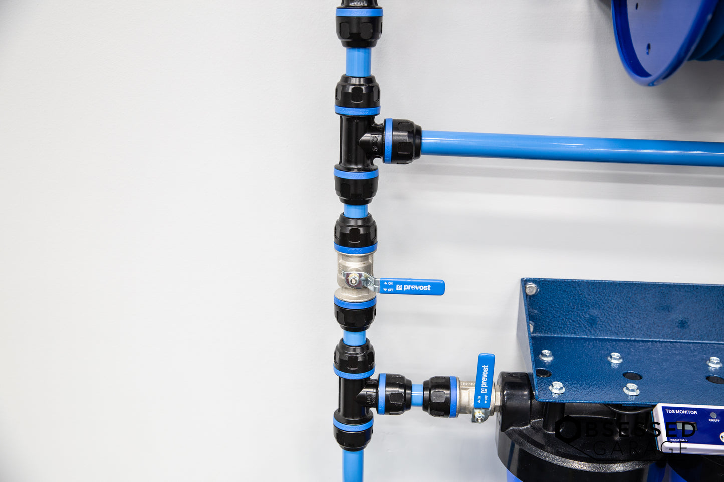Prevost Piping Kit for CR Spotless Wall Mounted System