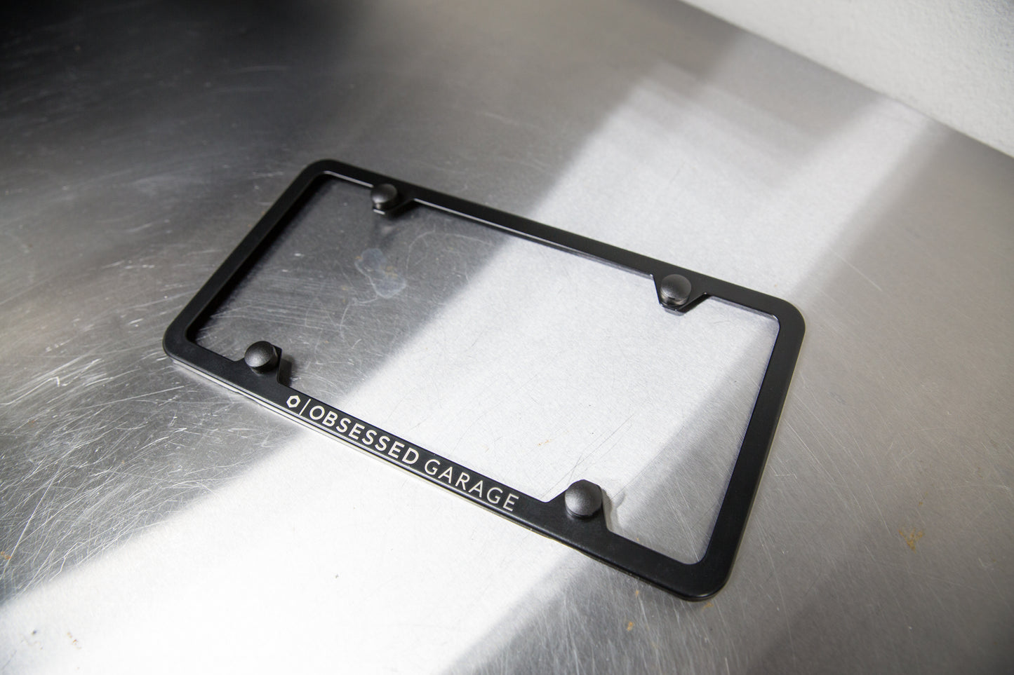 Stainless Steel License Plate Frame