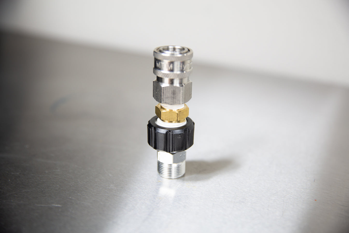 Aluminum M22 15mm to 14mm Hose Adapter
